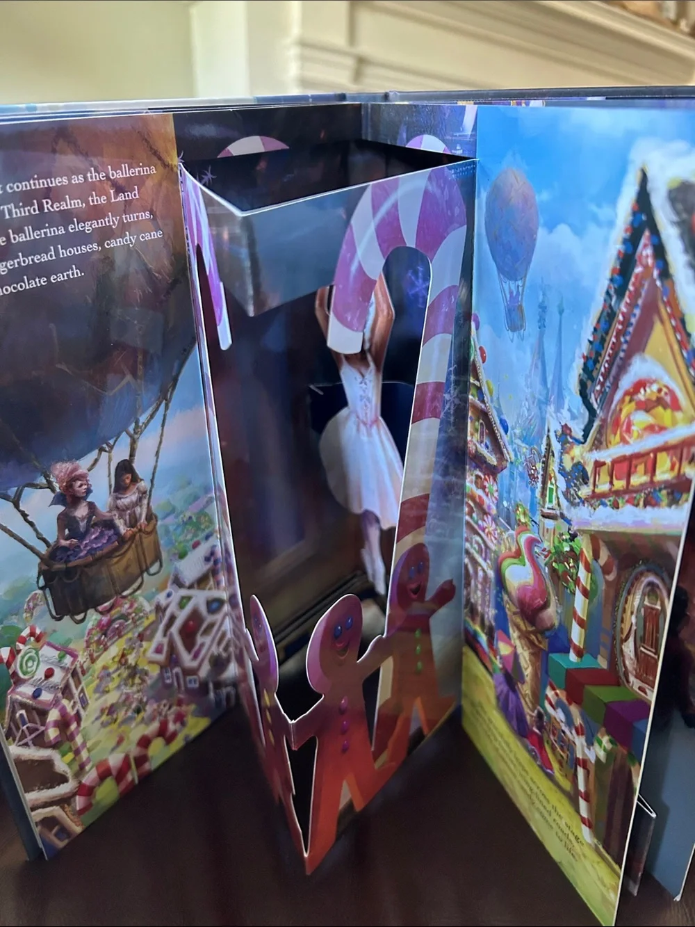 Disney The Nutcracker and the Four Realms Pop-Up Book hardcover ballet pop up